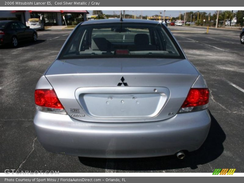 Cool Silver Metallic / Gray 2006 Mitsubishi Lancer ES