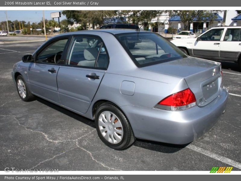 Cool Silver Metallic / Gray 2006 Mitsubishi Lancer ES