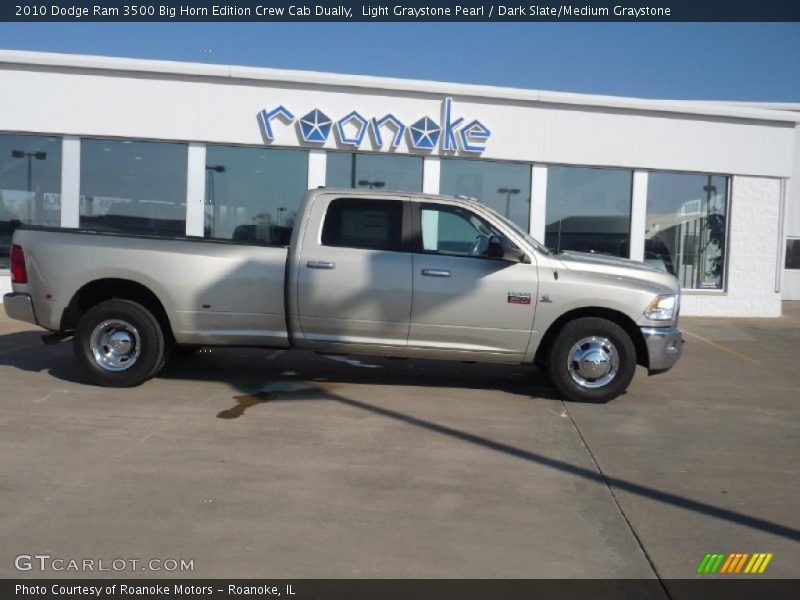 Light Graystone Pearl / Dark Slate/Medium Graystone 2010 Dodge Ram 3500 Big Horn Edition Crew Cab Dually