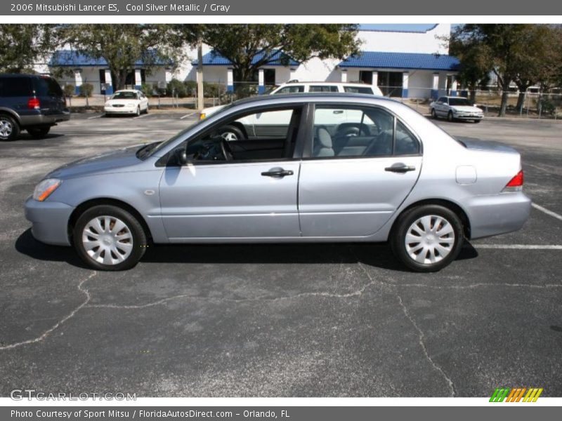 Cool Silver Metallic / Gray 2006 Mitsubishi Lancer ES