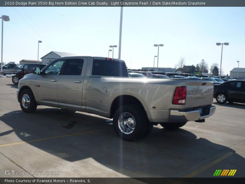 Light Graystone Pearl / Dark Slate/Medium Graystone 2010 Dodge Ram 3500 Big Horn Edition Crew Cab Dually