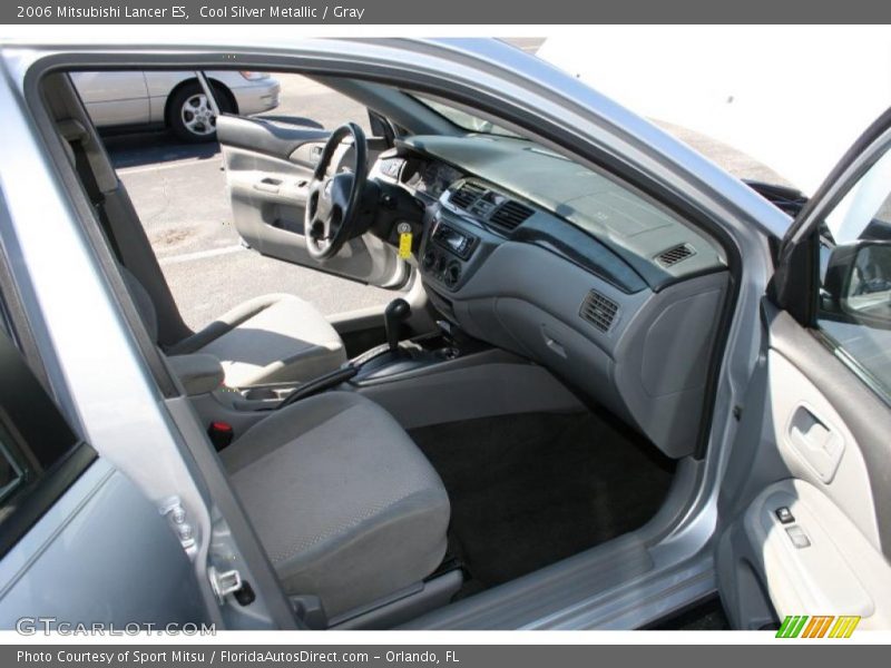 Cool Silver Metallic / Gray 2006 Mitsubishi Lancer ES