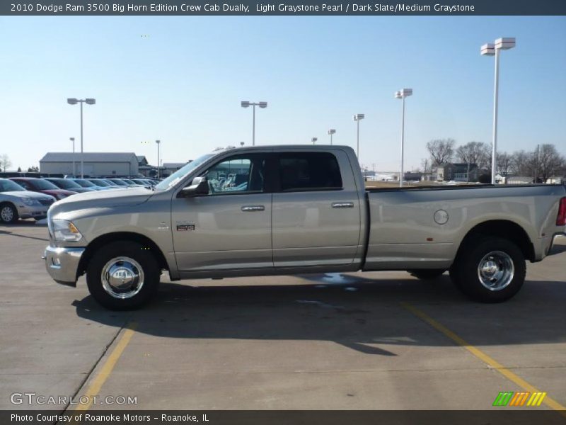 Light Graystone Pearl / Dark Slate/Medium Graystone 2010 Dodge Ram 3500 Big Horn Edition Crew Cab Dually