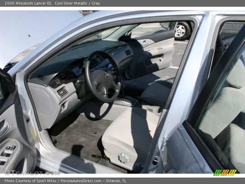 Cool Silver Metallic / Gray 2006 Mitsubishi Lancer ES