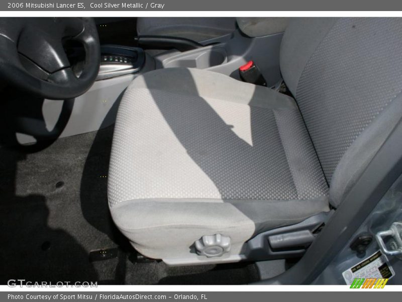Cool Silver Metallic / Gray 2006 Mitsubishi Lancer ES