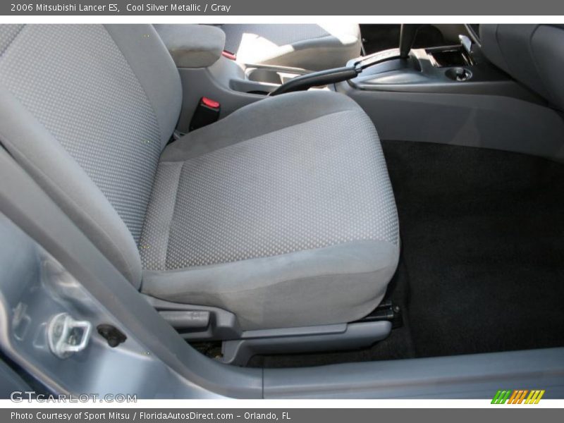 Cool Silver Metallic / Gray 2006 Mitsubishi Lancer ES