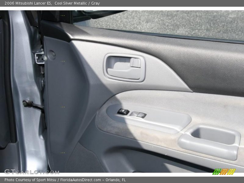 Cool Silver Metallic / Gray 2006 Mitsubishi Lancer ES