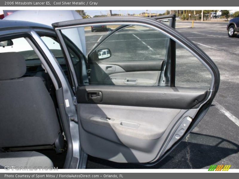 Cool Silver Metallic / Gray 2006 Mitsubishi Lancer ES
