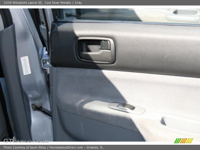 Cool Silver Metallic / Gray 2006 Mitsubishi Lancer ES