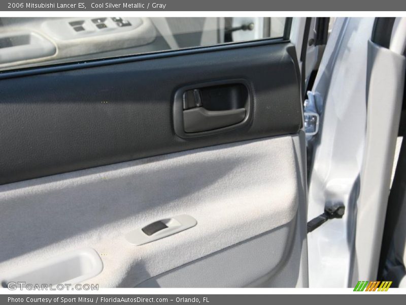 Cool Silver Metallic / Gray 2006 Mitsubishi Lancer ES