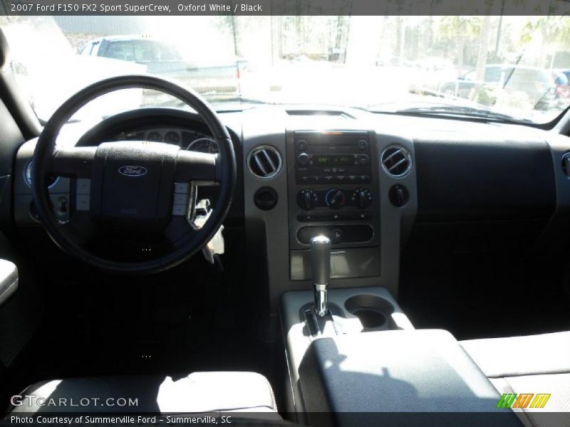 Oxford White / Black 2007 Ford F150 FX2 Sport SuperCrew