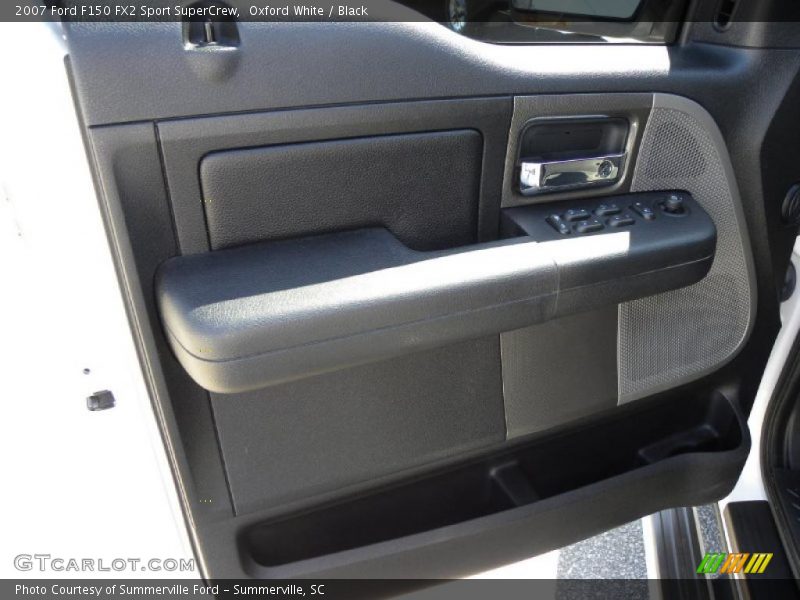 Oxford White / Black 2007 Ford F150 FX2 Sport SuperCrew