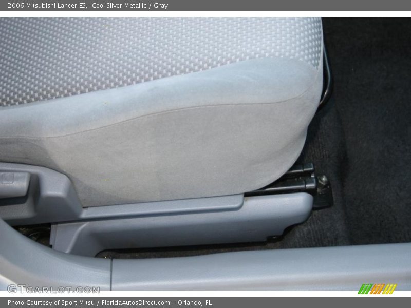 Cool Silver Metallic / Gray 2006 Mitsubishi Lancer ES