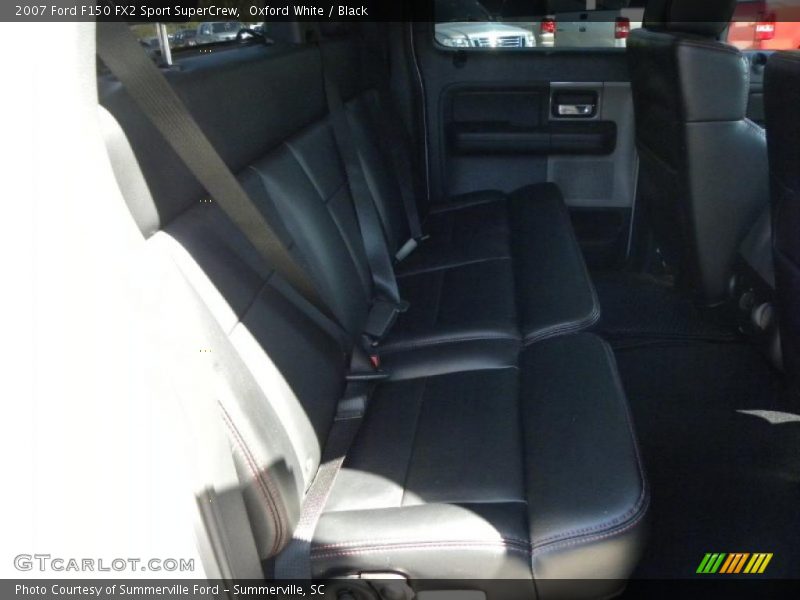 Oxford White / Black 2007 Ford F150 FX2 Sport SuperCrew