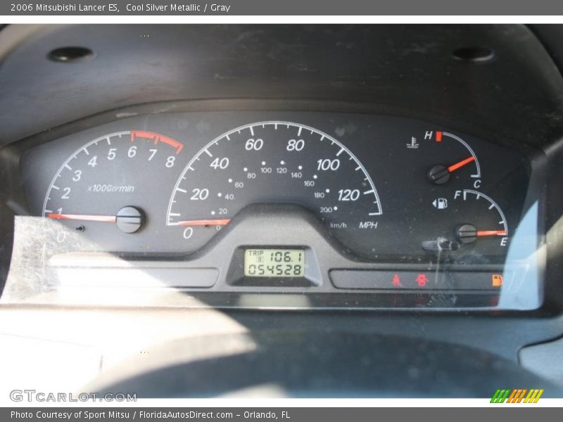 Cool Silver Metallic / Gray 2006 Mitsubishi Lancer ES