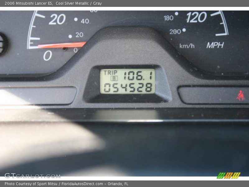 Cool Silver Metallic / Gray 2006 Mitsubishi Lancer ES