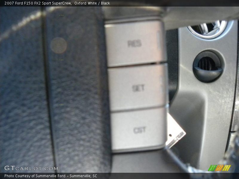 Oxford White / Black 2007 Ford F150 FX2 Sport SuperCrew