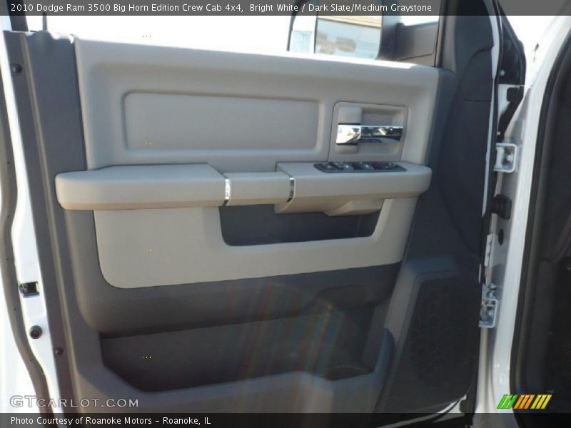 Bright White / Dark Slate/Medium Graystone 2010 Dodge Ram 3500 Big Horn Edition Crew Cab 4x4