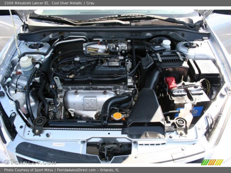 Cool Silver Metallic / Gray 2006 Mitsubishi Lancer ES