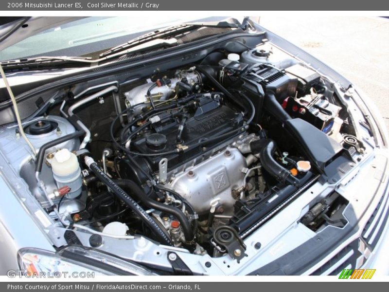 Cool Silver Metallic / Gray 2006 Mitsubishi Lancer ES