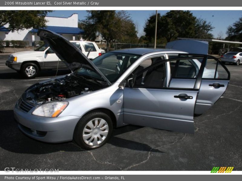 Cool Silver Metallic / Gray 2006 Mitsubishi Lancer ES