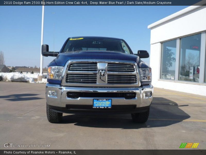 Deep Water Blue Pearl / Dark Slate/Medium Graystone 2010 Dodge Ram 2500 Big Horn Edition Crew Cab 4x4