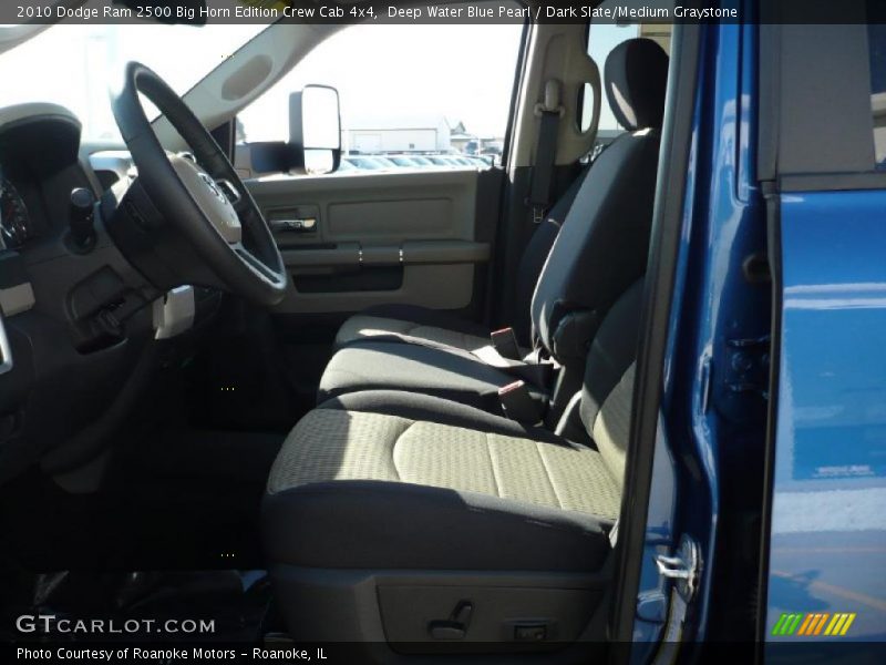 Deep Water Blue Pearl / Dark Slate/Medium Graystone 2010 Dodge Ram 2500 Big Horn Edition Crew Cab 4x4