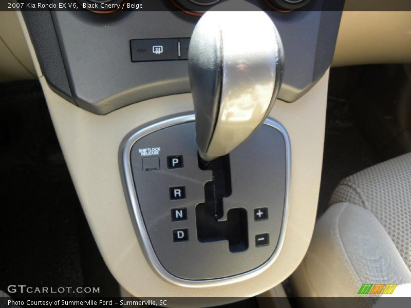 Black Cherry / Beige 2007 Kia Rondo EX V6