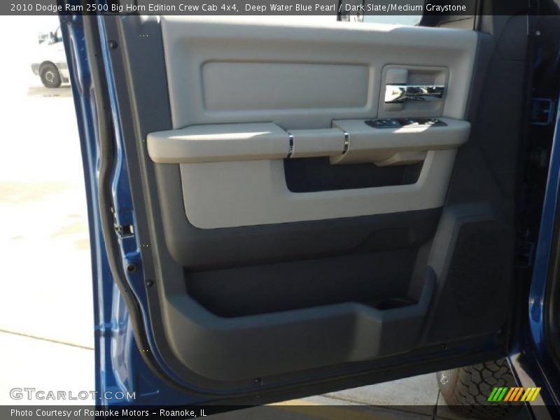 Deep Water Blue Pearl / Dark Slate/Medium Graystone 2010 Dodge Ram 2500 Big Horn Edition Crew Cab 4x4