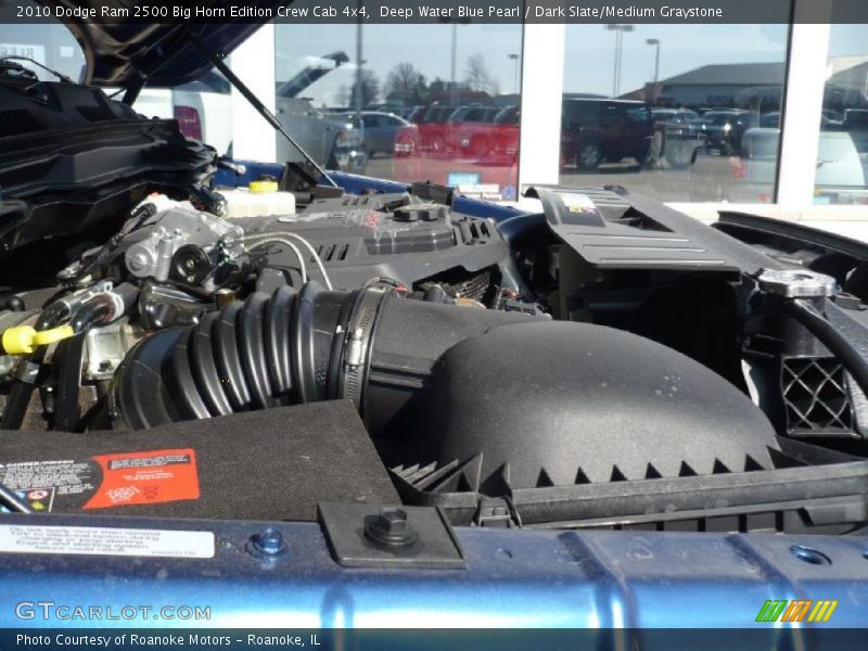 Deep Water Blue Pearl / Dark Slate/Medium Graystone 2010 Dodge Ram 2500 Big Horn Edition Crew Cab 4x4