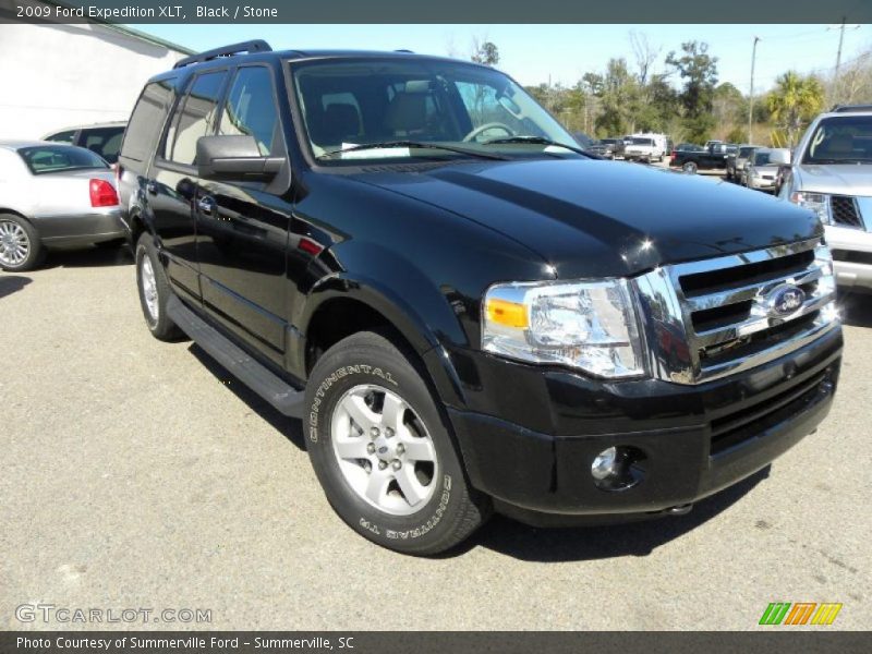 Black / Stone 2009 Ford Expedition XLT
