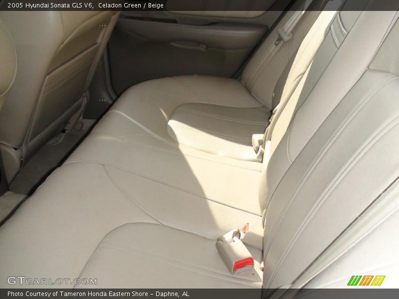 Celadon Green / Beige 2005 Hyundai Sonata GLS V6