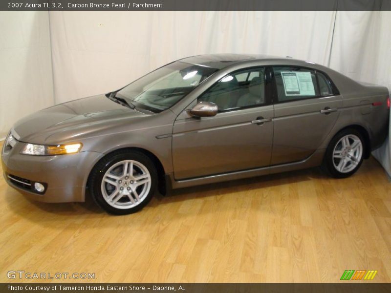 Carbon Bronze Pearl / Parchment 2007 Acura TL 3.2