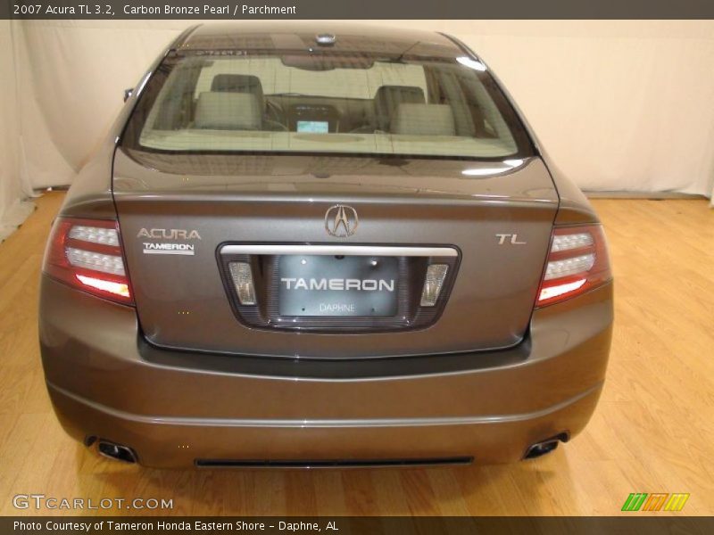 Carbon Bronze Pearl / Parchment 2007 Acura TL 3.2