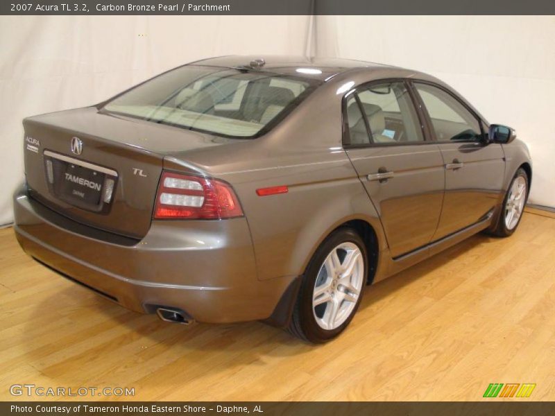 Carbon Bronze Pearl / Parchment 2007 Acura TL 3.2