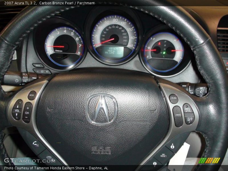 Carbon Bronze Pearl / Parchment 2007 Acura TL 3.2