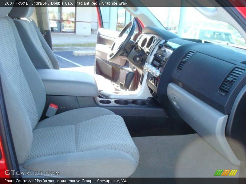 Radiant Red / Graphite Gray 2007 Toyota Tundra SR5 Double Cab