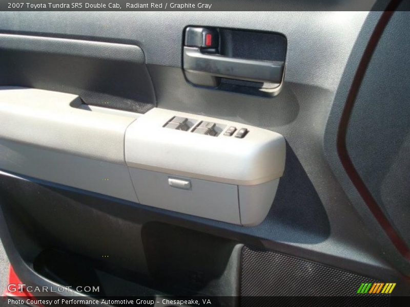 Radiant Red / Graphite Gray 2007 Toyota Tundra SR5 Double Cab