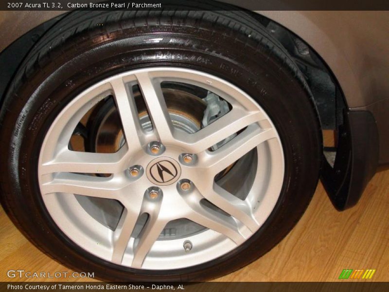 Carbon Bronze Pearl / Parchment 2007 Acura TL 3.2