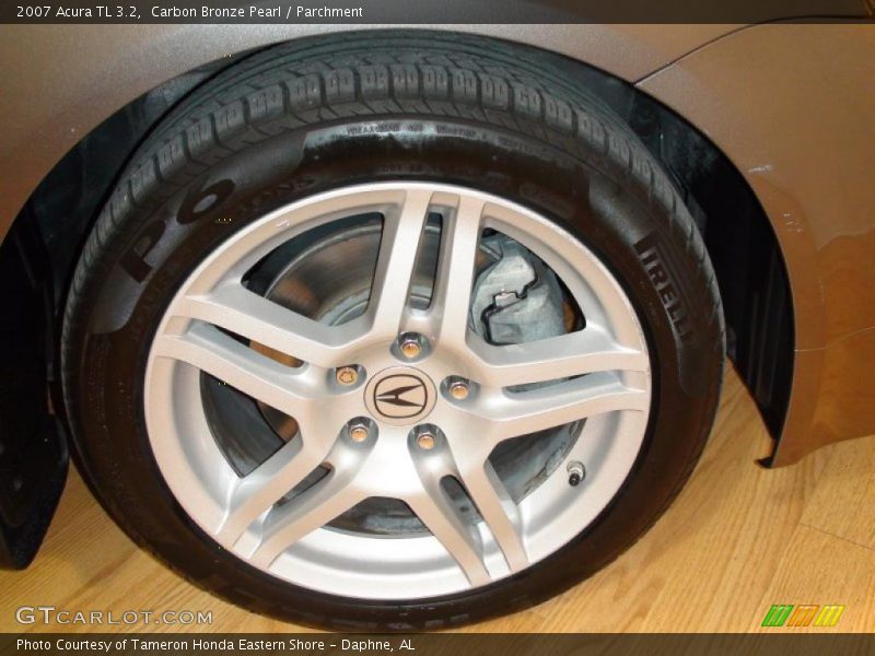 Carbon Bronze Pearl / Parchment 2007 Acura TL 3.2