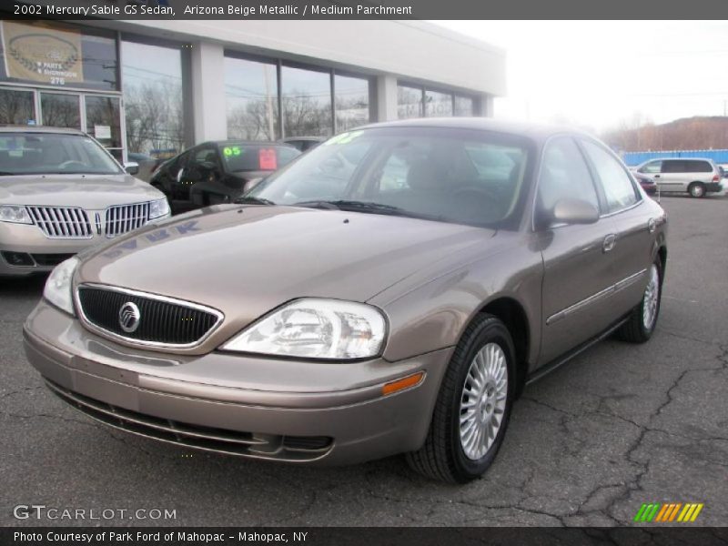 Arizona Beige Metallic / Medium Parchment 2002 Mercury Sable GS Sedan
