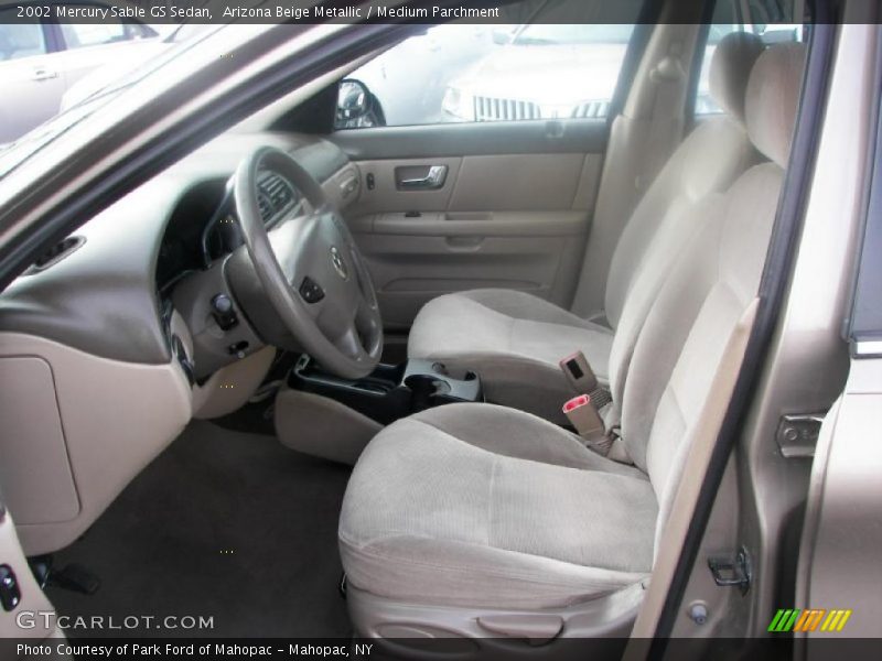 Arizona Beige Metallic / Medium Parchment 2002 Mercury Sable GS Sedan