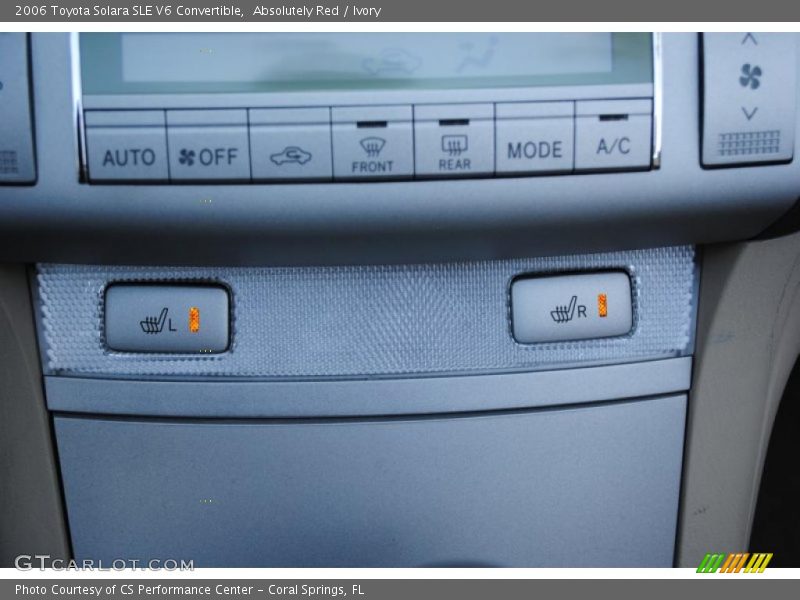 Absolutely Red / Ivory 2006 Toyota Solara SLE V6 Convertible