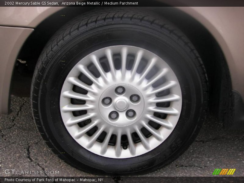 Arizona Beige Metallic / Medium Parchment 2002 Mercury Sable GS Sedan
