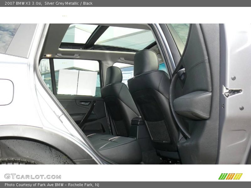 Silver Grey Metallic / Black 2007 BMW X3 3.0si