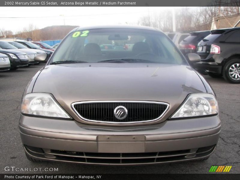 Arizona Beige Metallic / Medium Parchment 2002 Mercury Sable GS Sedan