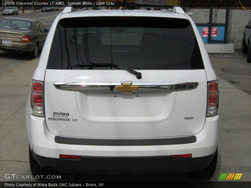 Summit White / Light Gray 2008 Chevrolet Equinox LT AWD