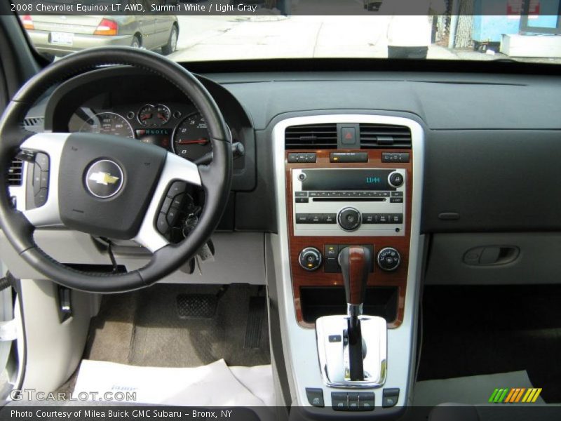 Summit White / Light Gray 2008 Chevrolet Equinox LT AWD