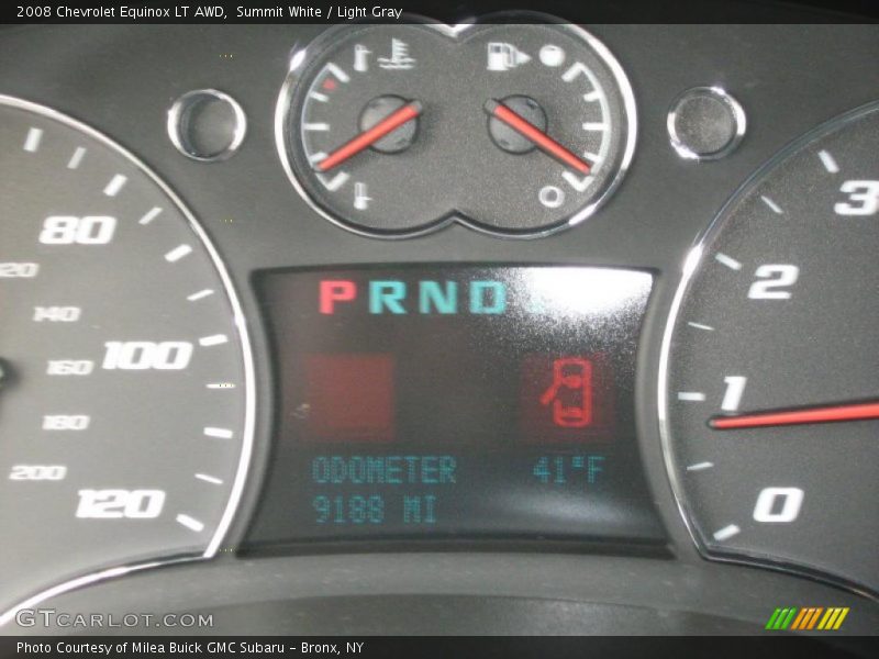 Summit White / Light Gray 2008 Chevrolet Equinox LT AWD