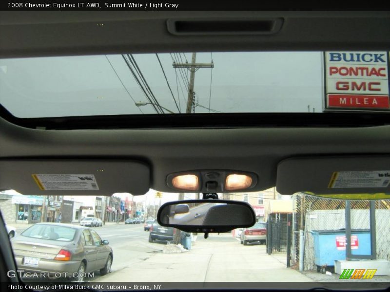 Summit White / Light Gray 2008 Chevrolet Equinox LT AWD